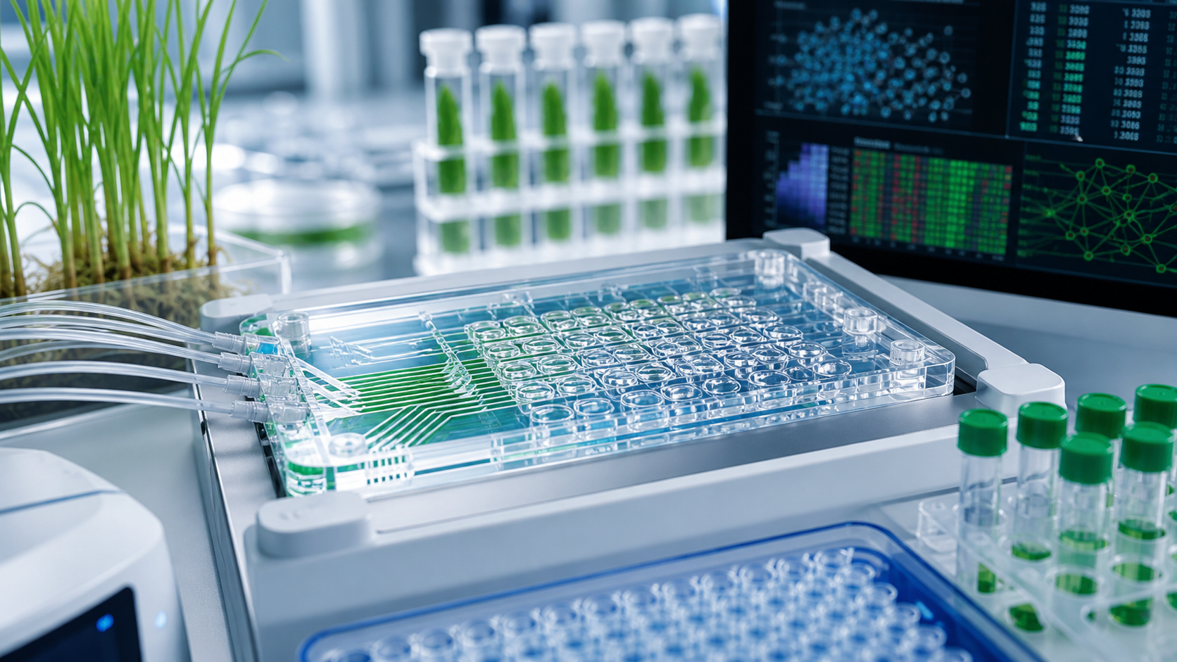 Liquid-phase genotyping chip for smart breeding